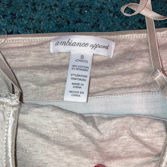 Junior’s Ambiance Apparel Spaghetti Strap Tank - Picture 2 of 3